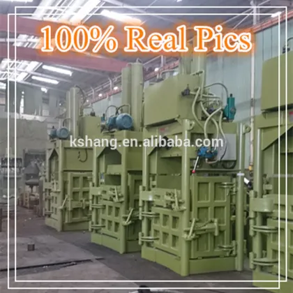 YJ-200 Manufacturer Vertical Hydraulic iron Steel Scrap Baler