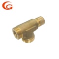 Conectores en T de latón duraderos para aplicaciones domésticas
