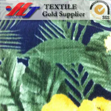 100%polyester imitation linen fabric printed for dress and lady's cloth