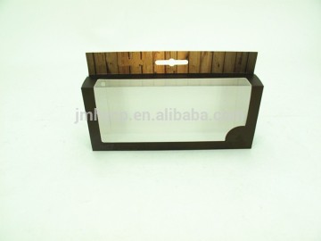 Customized art card paper window box