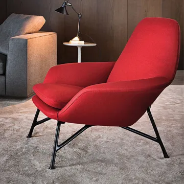 Modern simple sofa chair living room lounge chair