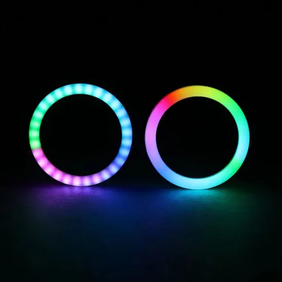 RGB Chasing Coating Diffuse LED Halo Ring and Angel Eyes for Car Headlights
