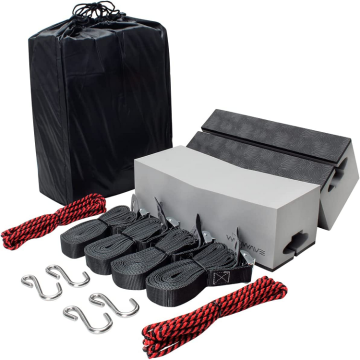 WOOWAVE Deluxe Kayak Carrier Kit: Universal Foam Blocks for Roof Rack Pads