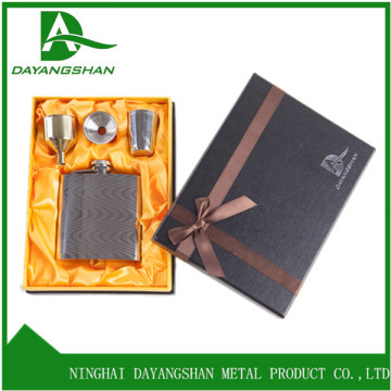 Drinkware Gift For Sex Russia Girls Stainless Steel 6oz Silver Hip Flask Set