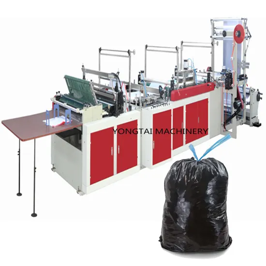 2022 Rontech Latest Drawstring Garbage Bag Making Machine