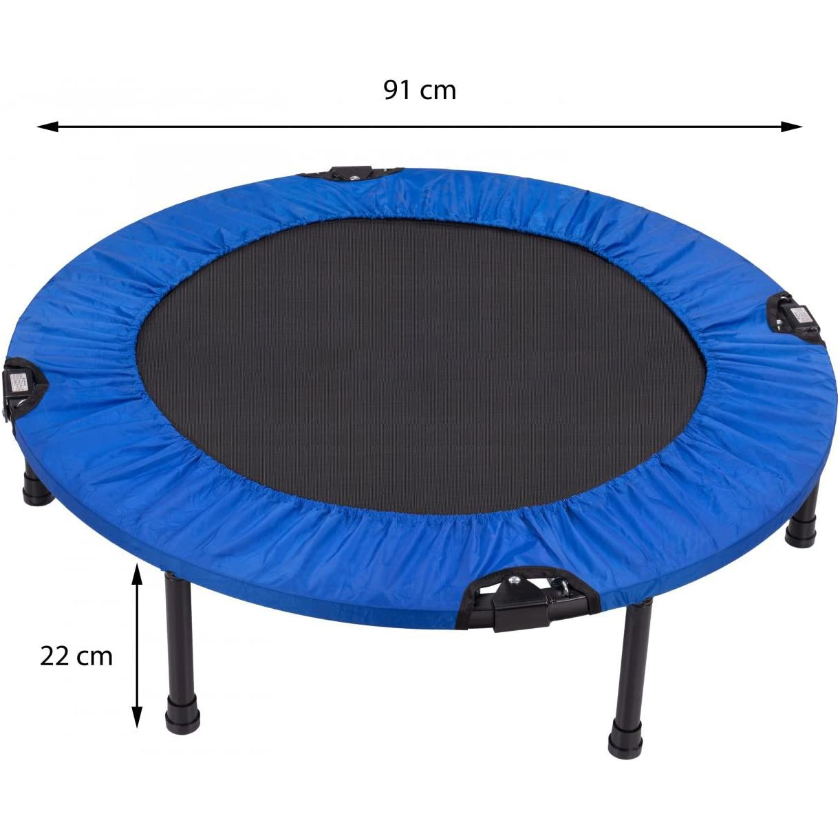 Fitness Indoor Mini Trampoline Jumping Training Smart Jumping Workout Space-Saving, Folding