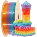 3D Printer Filament Multicolor Transparent PLA Gradient