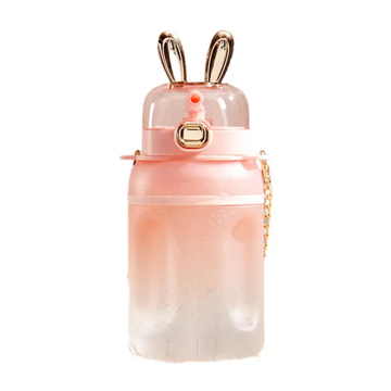 Reka Bentuk Cutie 1000ml Piala Mixer Blender yang kuat dengan Logo Custom: Hadiah Juicer Portable Perfect untuk Gadis