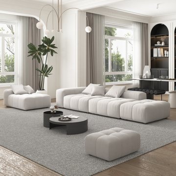 Italian Modern Sectional Modular Sofa Set