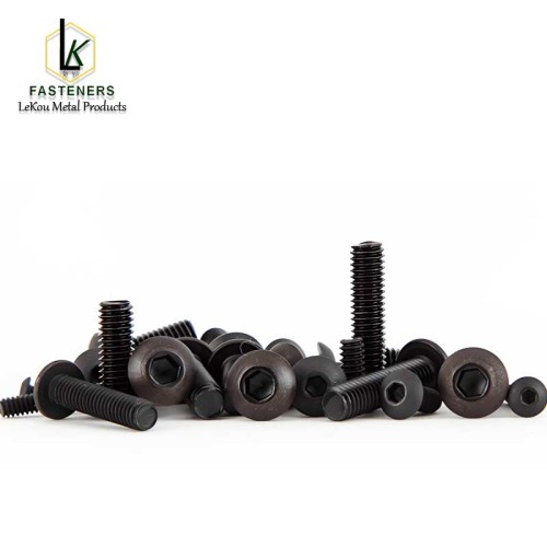 Шрубы з унутранай галоўкай і гузікам з легаванай сталі