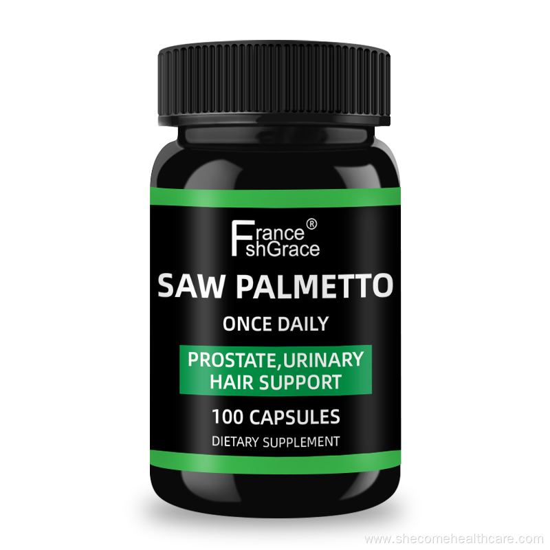 Saw Palmetto Capsules prevent hair loss prostate capsules
