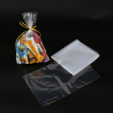 Plastic Clear Side Sealed Food Bags