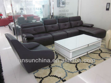 modern simple leather America style sofa designs