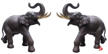 garden metal elephant statue for sale