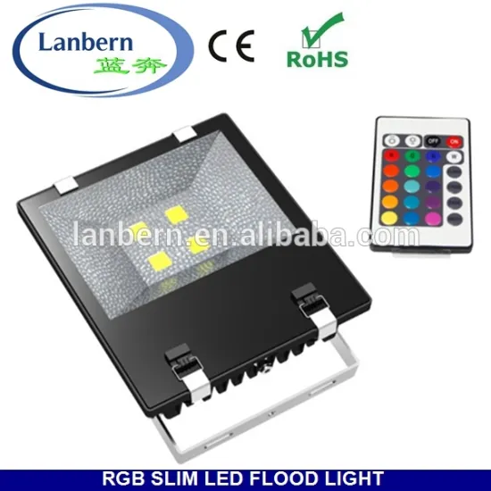China price hot new products for 2014 black housing heat pipe sink fins on back outdoor 200W led flood light rgbw