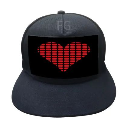 Christmas Voice Controlled Luminous Cap for KTV Dance