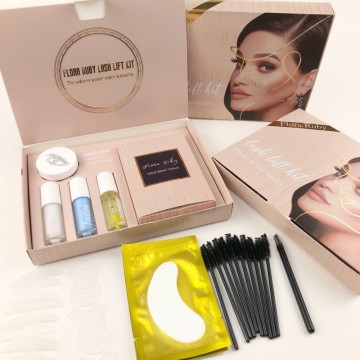 Professional Keratin Lash Lift & Brow Lamination Kit - Semi-Permanent Curling Solution
