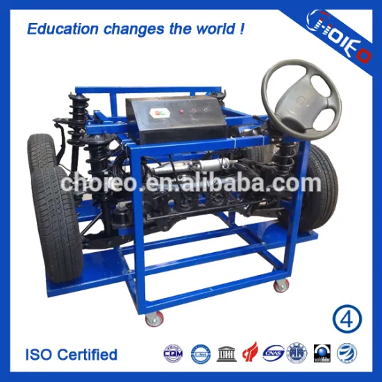 (4WS) Four Wheel Steering Training Set,Vocational Car Assembly Trainer Wheels Components,Auto Driving Repaired Equipment