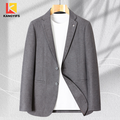 Σακάκι ρετρό υφής ελαφρύ κοστούμι με σχέδιο ψαροκόκαλο