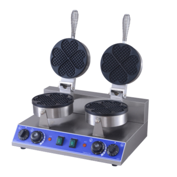 2 Heads Heart Shape Waffle Baker HFL-02