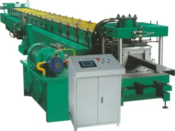 Pre-Cutting building steel frame steel purline machine CZ purlin roll forming machine