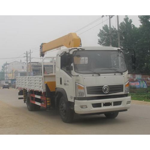 Dongfeng 4X2 3.2Tons grúa montada en un camión pequeño