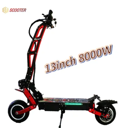 72V High-Power Adult Electric Scooters: Dualtron 8000W & 10000W Speedy Ride