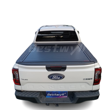 Ford 2023+ 레인저 XLT StormTrak H130A를위한 Bestwyll 픽업 롤러 셔터 커버 베드