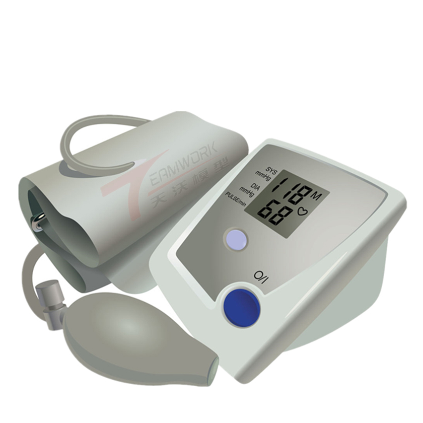 Cnc Prototype Medical Physical Equipment Digital Blood Pressure Monitor