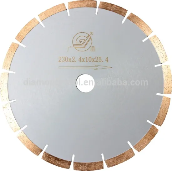 segmented diamond cutting disc for stone 230mm diamond saw blade for stone