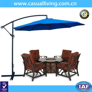 9ft Steel Patio/tent Umbrella With Crank wholesale outdoor cheap patio umbrella with logo