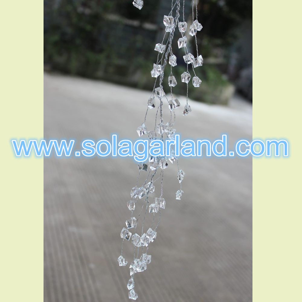 Crystal Beaded Garland Branch