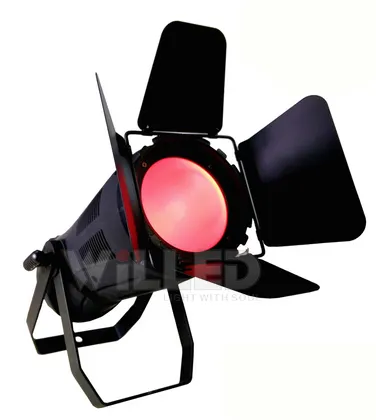 200W COB 2in1 Warm White Cold White Stage Light with 180W RGBW 4in1 Profile Fresnel