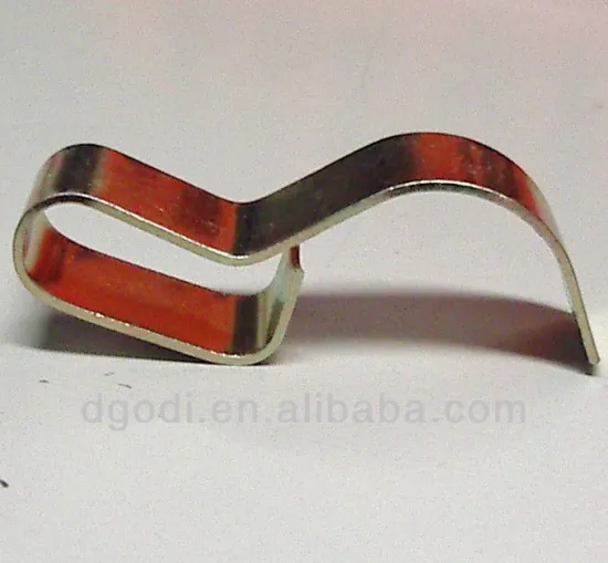 stamping spring steel s clips fasteners, s clips