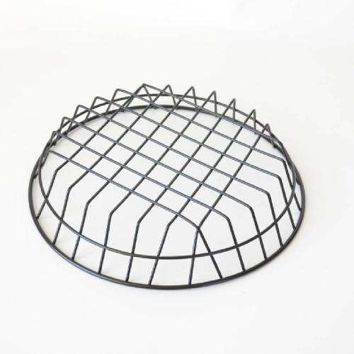 Black Oblong Metal Wire Basket