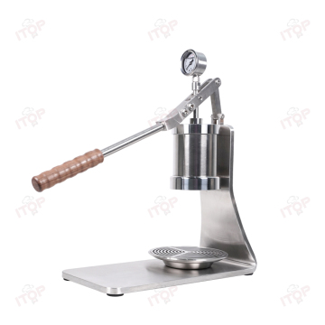 Variable Pressure Hand Press Coffee Machine with Pull Rod for Home and Commercial Use