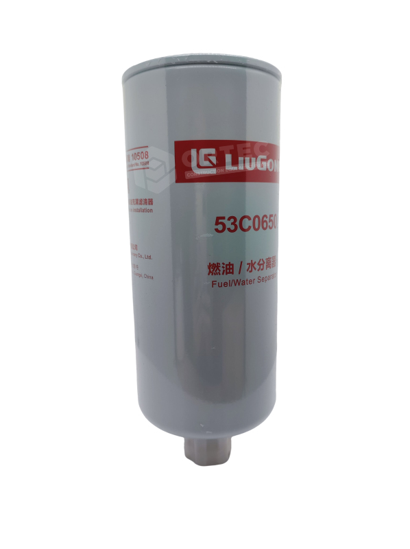 Liugong Crawler Excavator Parts Elemento de filtro de combustible 53C0650