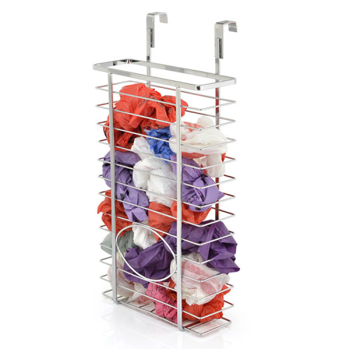 Over Cabinet Basket Kitchen Over Door Cabinet Plastic Bag Organizer Basket Supplier