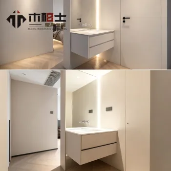 Suspended Custom Bathroom Vanity