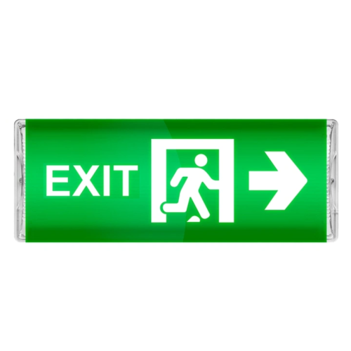 Emergency evacuation sign lights