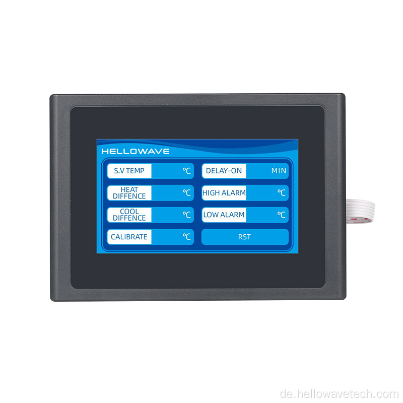 Design des Temperaturreglers für digitale Thermostatheizung