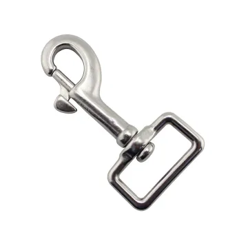 Bolt Snap Hook Square Base Metal