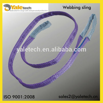 EN1492-1 Webbing sling / lifting belt sling / crane lifting belt for lifting sling from manufacturer