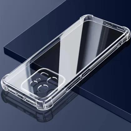 Transparent TPU Silicone Phone Case for Xiaomi Poco F5 Pro and Redmi Note 12S Turbo POCO X5 Pro