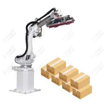Automatic Robot Palletizing Conveying Line for Daily Product Handling