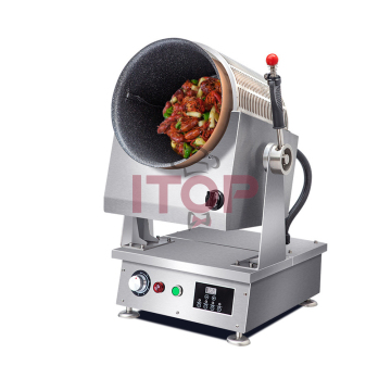 Intelligent Automatic Electric Wok Cooking Machine Robot