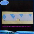 Dirancang die cut removable adhesive tape