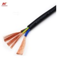 Cable de alimentación de PVC aislado H05VV-F 3 núcleo