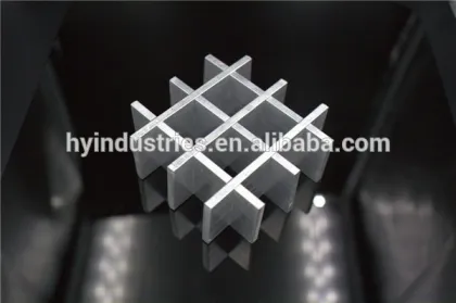 Outdoor aluminum press-lock borden grating