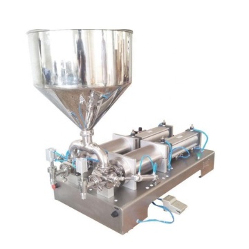 Double Nozzle High Viscosity Filling Machine for Jars and Bottles